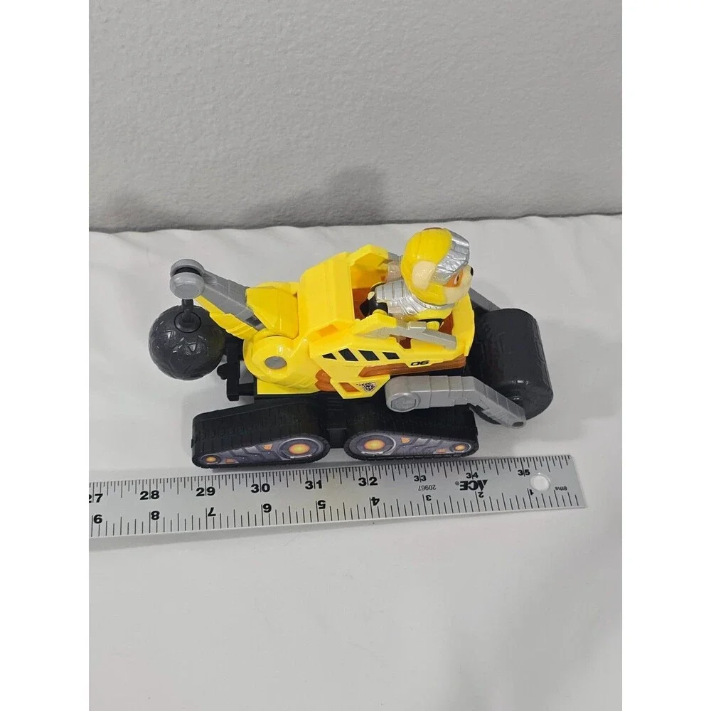 Paw Patrol Mighty Movie Rubble with Figure Bulldozer Wrecking Ball Lights Sounds